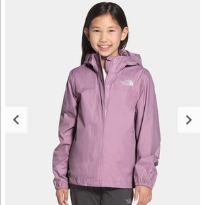 North Face Resolve Jacket girls 10/12 Lavender